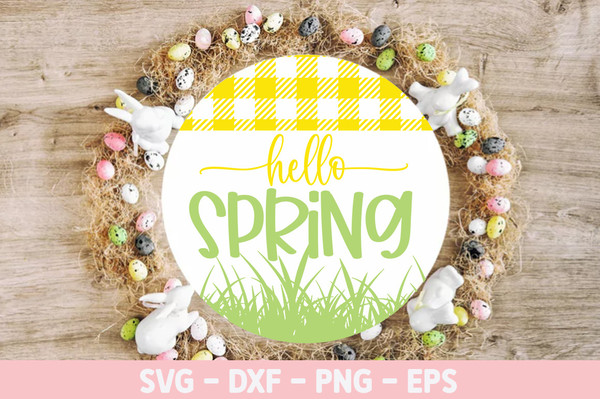 Easter Round Sign SVG Bundle_ 3.jpg