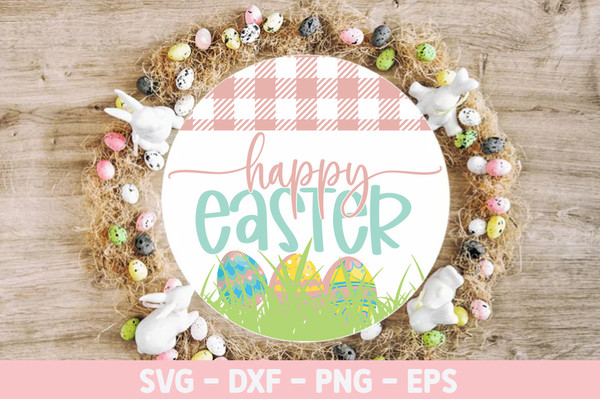 Easter Round Sign SVG Bundle_ 7.jpg