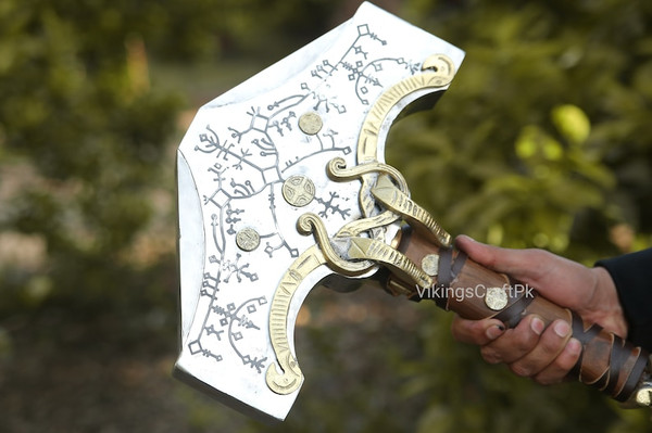 Mjolnir - God Of War Ragnarok LIFE SIZE 3D model 3D printable