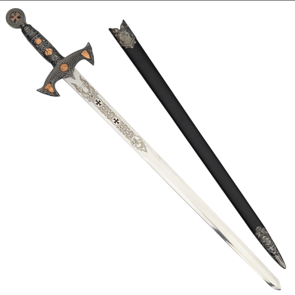 crusader knight templar sword