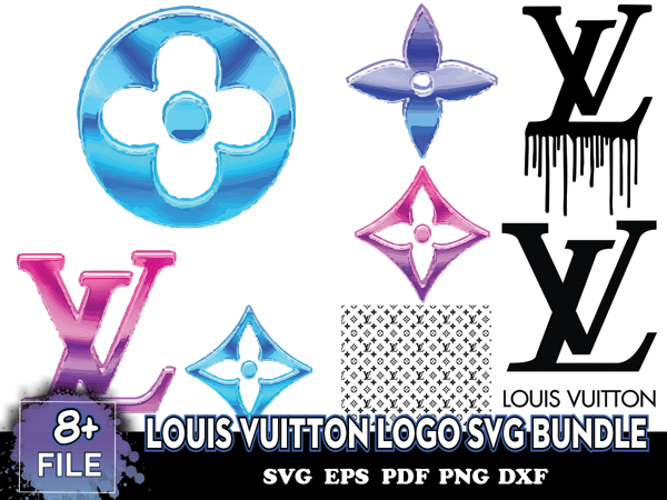 Lv Flower Logo Vector Louis Vuitton Logo Louis Vuitton Flowe - Inspire  Uplift