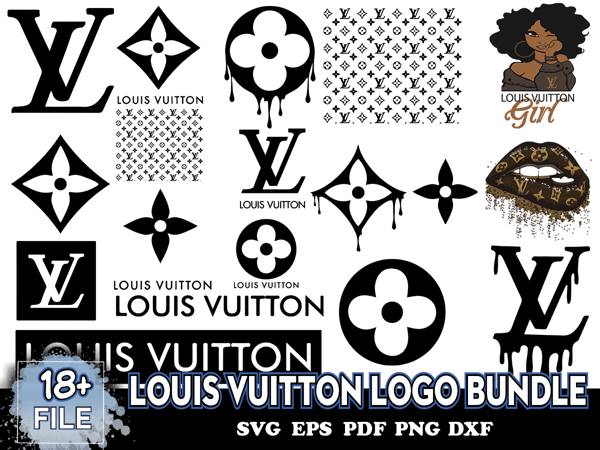 14+ Louis Vuitton Bundle Svg, Louis Vuitton Svg, LV Logo Svg in