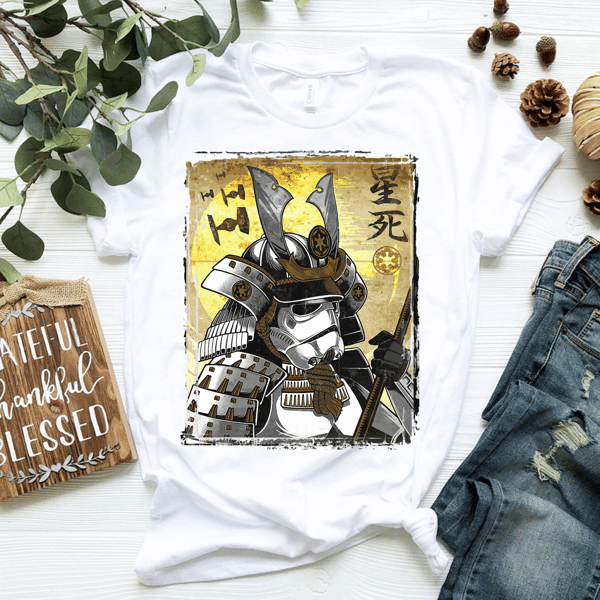 Star Wars Samurai Trooper Poster T-Shirt.png