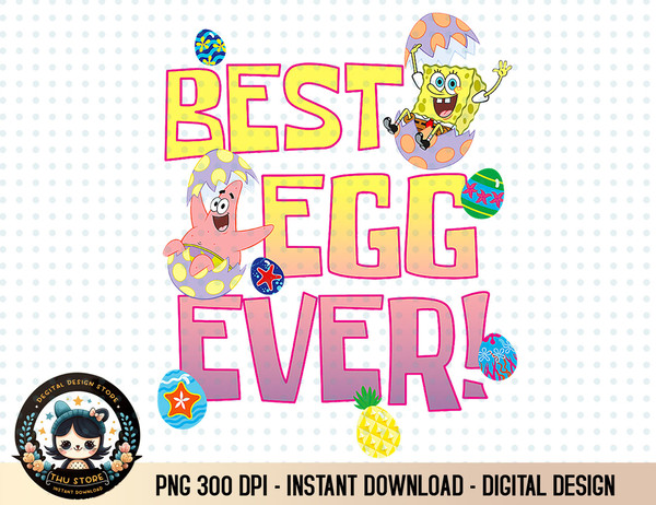 SpongeBob SquarePants And Patrick Best Easter Egg Ever T-Shirt copy.jpg