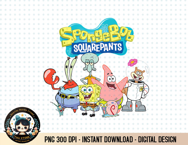 Spongebob Squarepants Friends T-Shirt T-Shirt copy.jpg