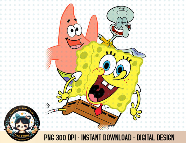 SpongeBob SquarePants Patrick,Squidward,Spongebob png - Inspire Uplift