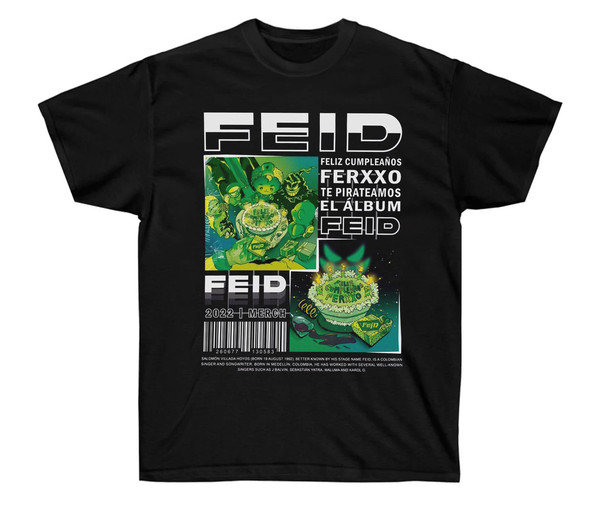 Feliz Cumpleanos Ferxxo Shirt, Ferxxo Tour Shirt, Feid North America 2023 Tour Shirt