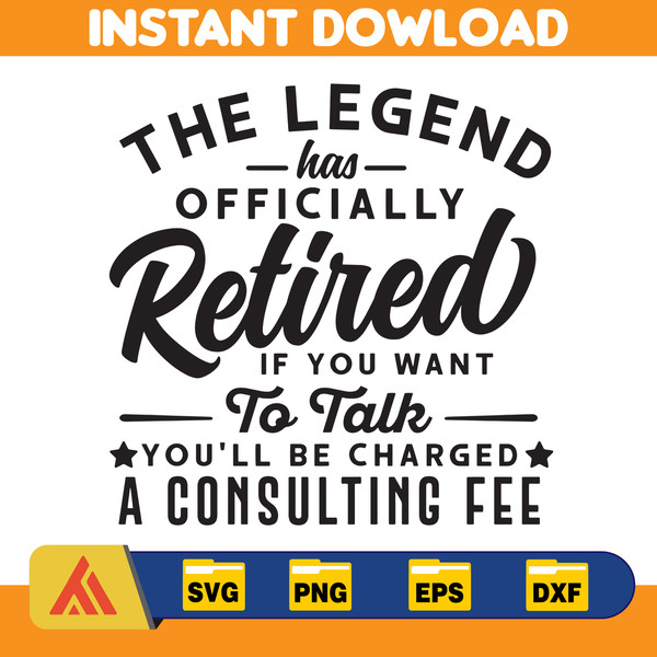 The Legend Has Officially Retired svg, Retirement svg, Retired svg, happy  retirement svg, Pension svg - Printable, Cricut & Silhouette files