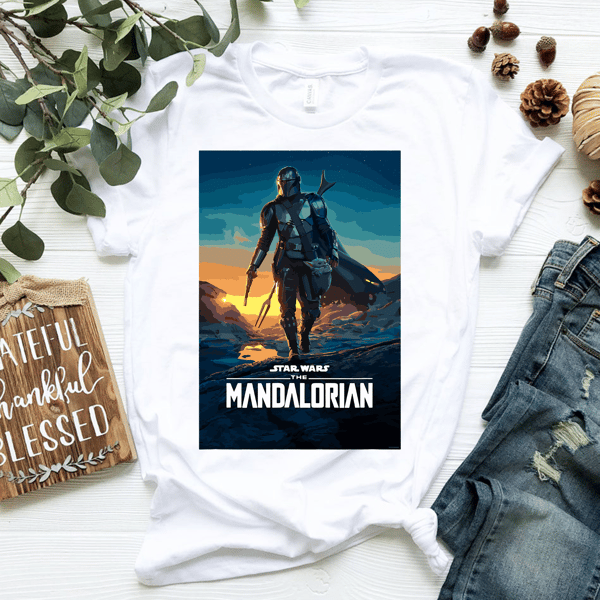 Star Wars The Mandalorian Season 2 Poster T-Shirt.png