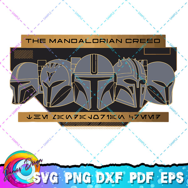 Star Wars The Mandalorian Season 3 The Mandalorian Creed T-Shirt copy.jpg