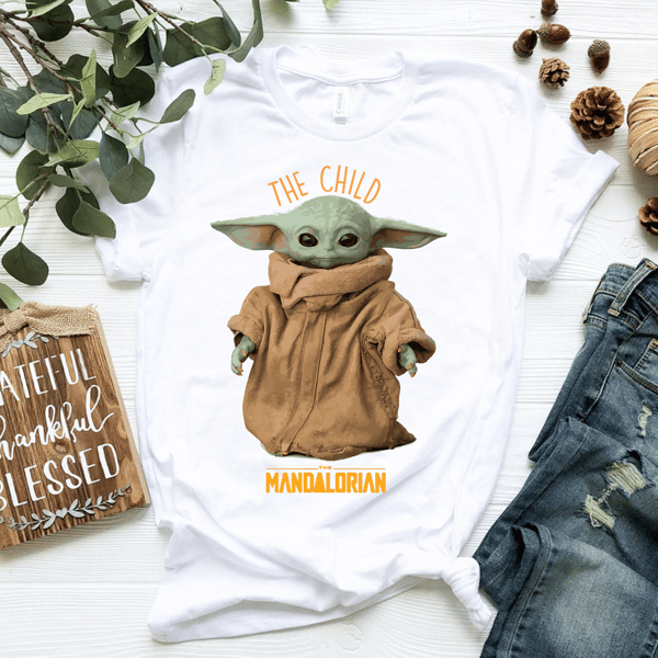 Star Wars The Mandalorian The Child Cute T-Shirt.png