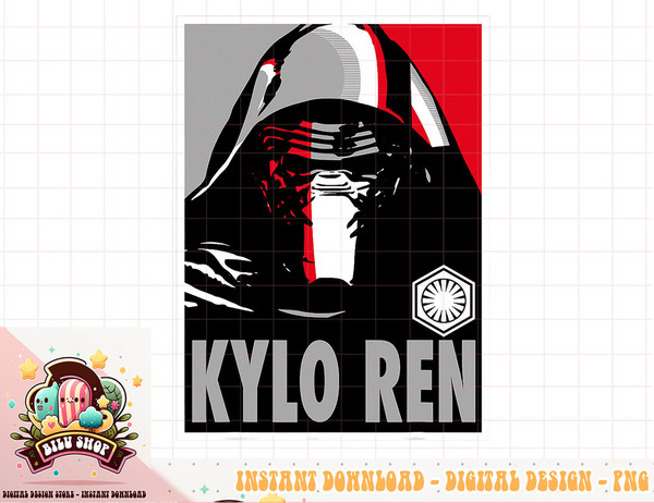 Star Wars The Force Awakens Kylo Ren Poster T-Shirt copy.jpg