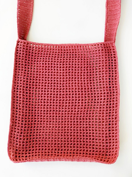 Crochet tote bag beginner friendly pattern Easy crochet bag - Inspire ...