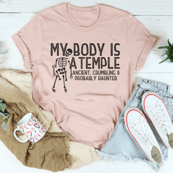 My Body Is A Temple Halloween Tee