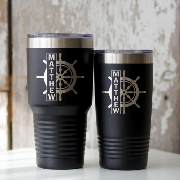 Engraved Personalized Weightlifting Tumbler by Lifetime Creations