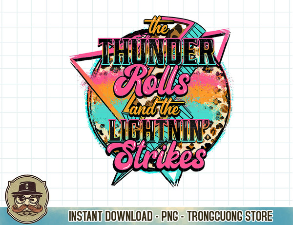 The Thunder And The Lightning Western Rolls And Strikes T-Shirt copy.jpg