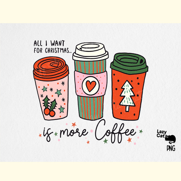 Christmas Coffee PNG Sublimation.png