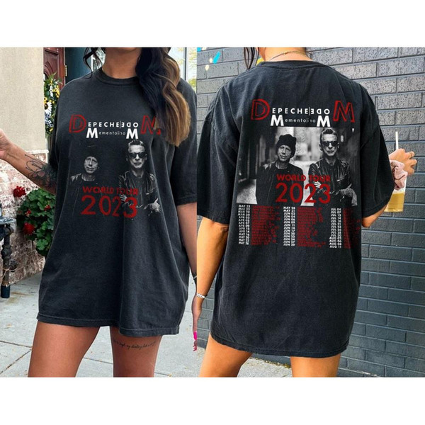 Depeche Mode Tour 2023 shirt, 2023 Depeche Mode Memento Mori World