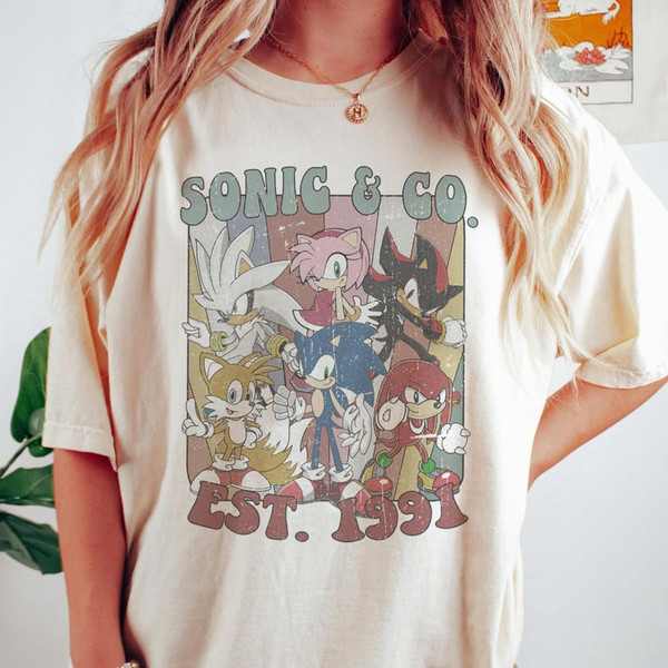 Sonic The Hedgehog - Class Of 1991 T-Shirt - Shirtstore