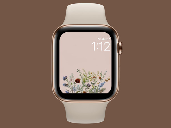 AestheticAppleWatchFaceBohoDriedFlowersAppleWatch Wallpaper Floral, Apple Watch Wallpaper Beige, Aesthetic Apple Watch Wallpaper.png