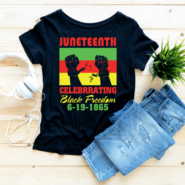 Juneteenth SVG Bundle T-shirt.png