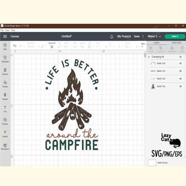 Campfire Camping SVG Design_ 4.png