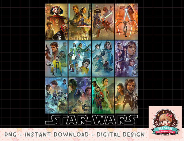 Star Wars Celebration Mural Art Panels T-Shirt copy.jpg