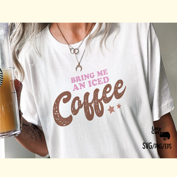 Iced Coffee Svg, Coffee Cup Svg, Coffee Sweatshirt, Iced Cof - Inspire  Uplift