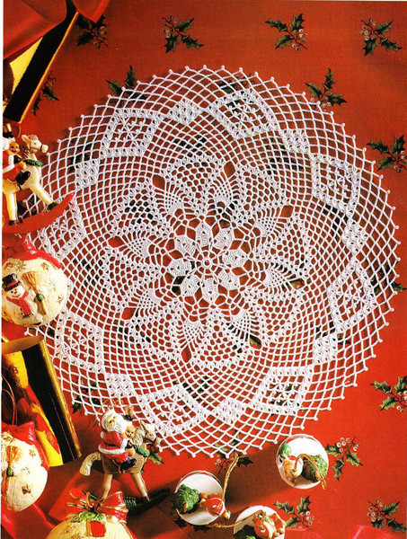Crochet Doily Pattern - ALLEGRO - Decor crochet.jpg