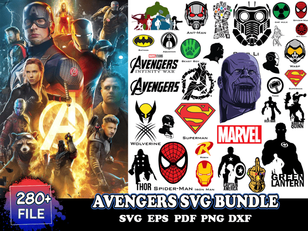 Thunder Marvel Png Bundle, Super Heroes Png Bundle