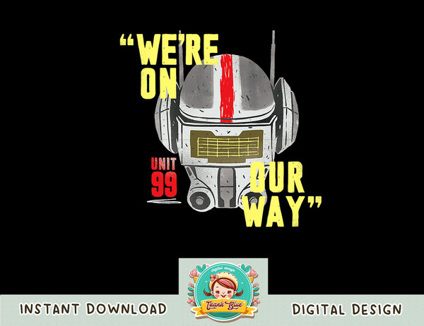 Star Wars The Bad Batch Tech Unit 99 We’re On Our Way T-Shirt copy.jpg