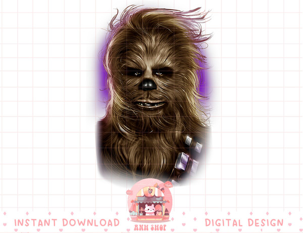 Star Wars Chewbacca Beauty Portrait T-Shirt copy.jpg