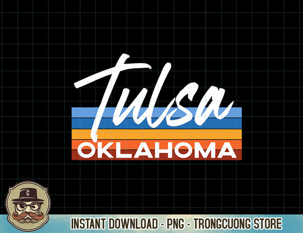 I Love Tulsa Oklahoma OK Retro Western Desert T-Shirt copy.jpg