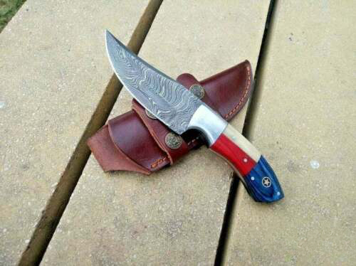 Texas Knife, Damascus Steel