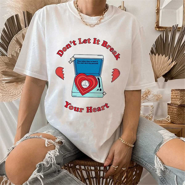 Dont Let It Break Your Heart Louis Shirt, Louis Tomlinson merch ,One Direction Shirt, One Direction Gift, Shirt for Fan Black L Sweatshirt | Inora