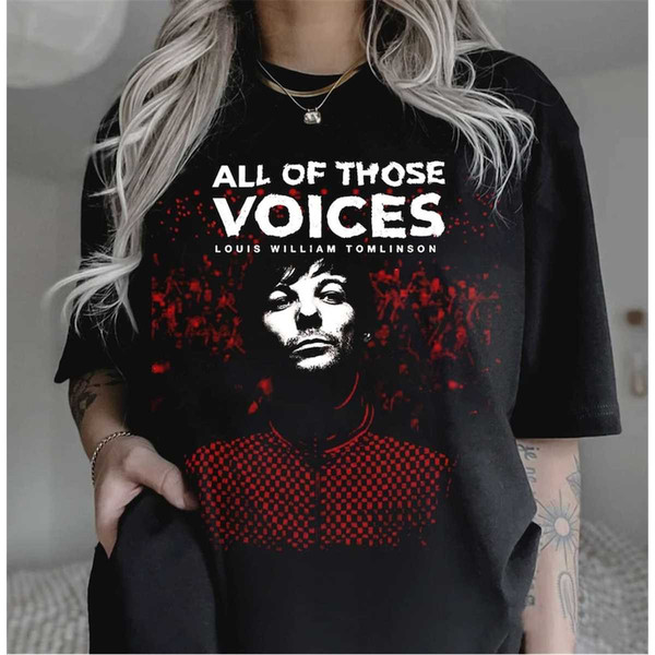 Louis Tomlinson Shirt Camiseta Louis Tomlinson All of Those Voices - iTeeUS