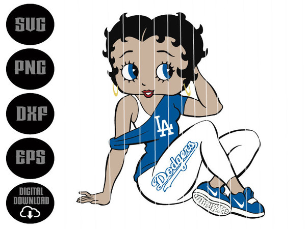 Dodgers  Betty boop pictures, Betty boop cartoon, Cartoon