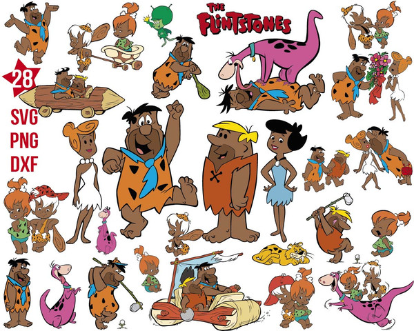 the flintstones characters names