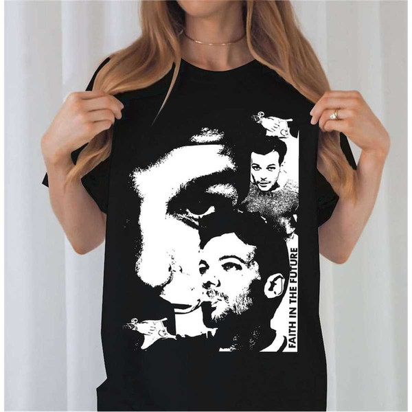 One Direction Louis Tomlinson Shirt Tomlinson 91 back print Womens