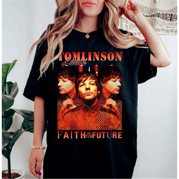 Faith In The Future Tour 2023 T-Shirt Louis Tomlinson Shirt Tom