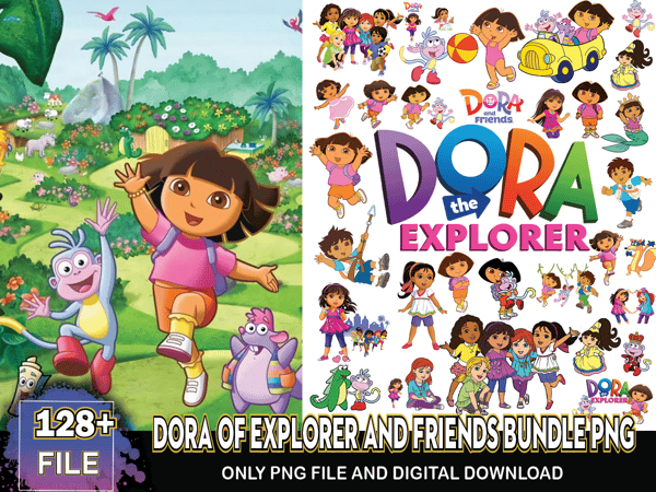 dora the explorer characters png