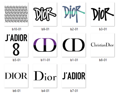 Dior Logo Blood Drip SVG Bundle - Gravectory