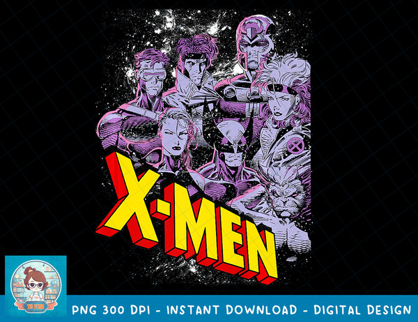 Marvel X-Men Vintage Team Retro Premium Graphic T-Shirt copy.jpg