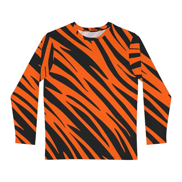 Bengal Tiger Stripes Animal Print Orange & Black Cincinnati