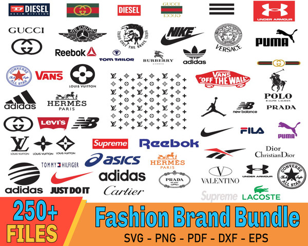 Big Bundle Famous Brand Logo Svg, Brand Logo Svg, Famous Bra - Inspire ...