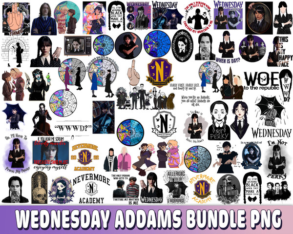 Wednesday Addams bundle png 2 kingbundlesvg.jpg