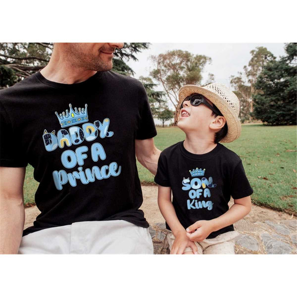 Bluey Dad And Son Shirts, Best Dad Shirt, Bluey Shirt, Bluey - Inspire  Uplift