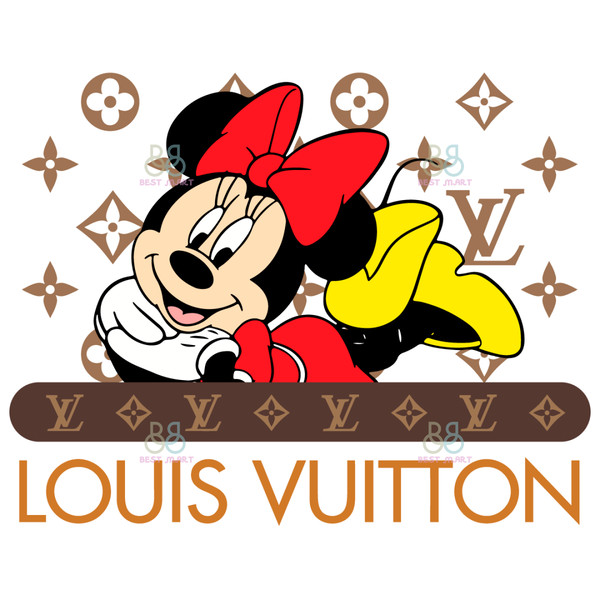 Louis Vuitton Minnie Mouse fashion Svg, Louis Vuitton brand Logo Svg, Lv  Logo Fashion Logo Svg File Cut Digital Download