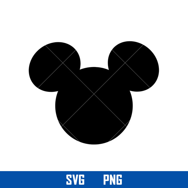 Mickey Mouse Logo PNG Transparent & SVG Vector - Freebie Supply