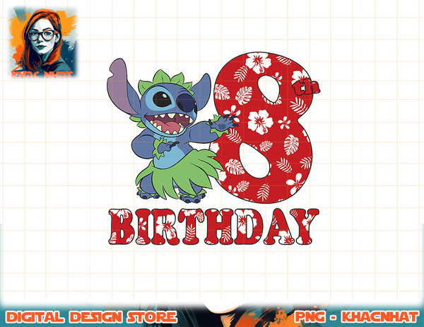 Disney Lilo & Stitch 8th Birthday Stitch Hula Dancer.jpg